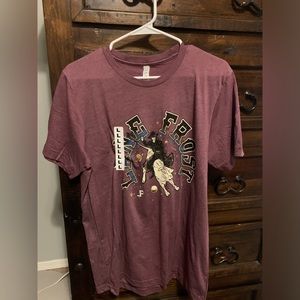 Men’s Lane Frost Space Cowboy tee size large